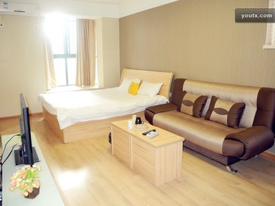 成都春熙路紅星國際豪華服務式公寓大床房 短期住宿的理想選擇